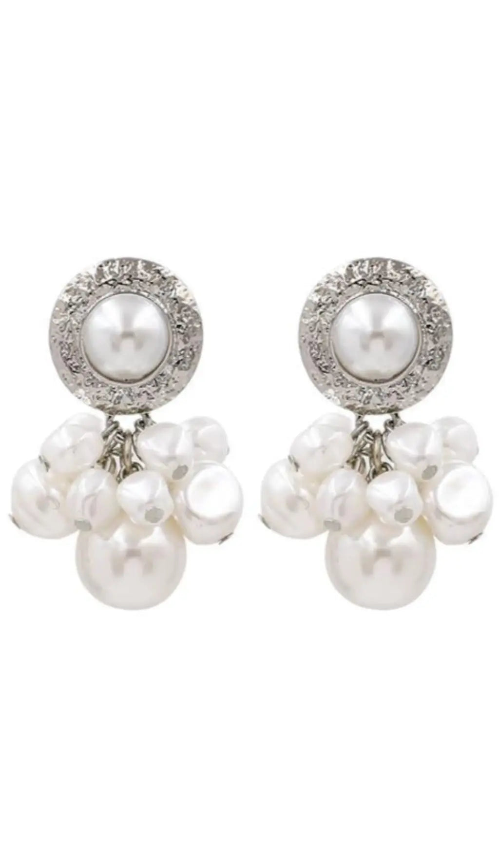 Fashionslee Women Pearl Detail Earrings