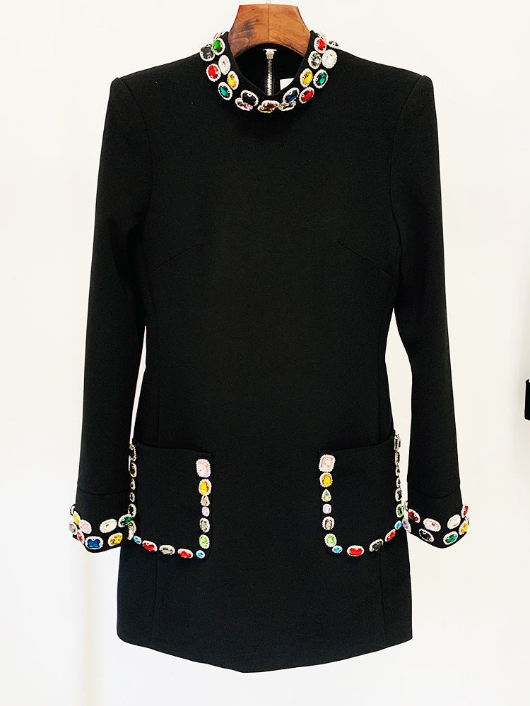962575ba0388fdb625b57b71b5a6625f.jpeg Fashionslee Women Arline Bead-Embroidered Mini Dress