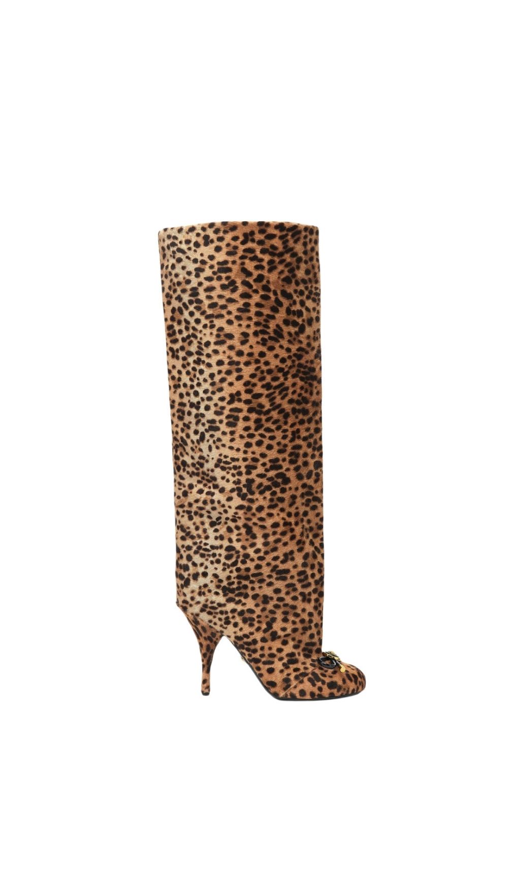 Fashionslee Women Kasi Bow Leopard Boots