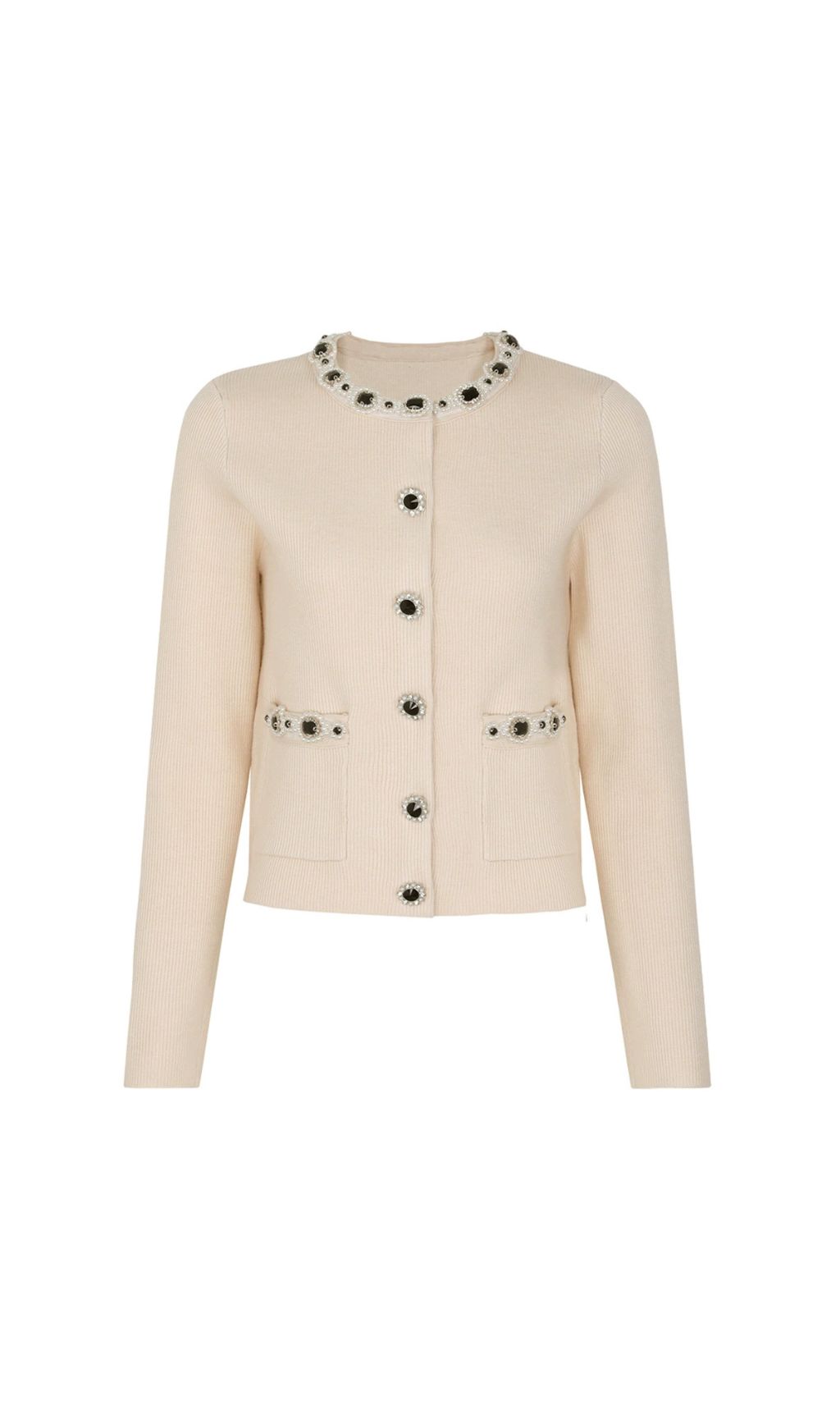 Fashionslee Women Jie Apricot Cardigan & Skirt Set
