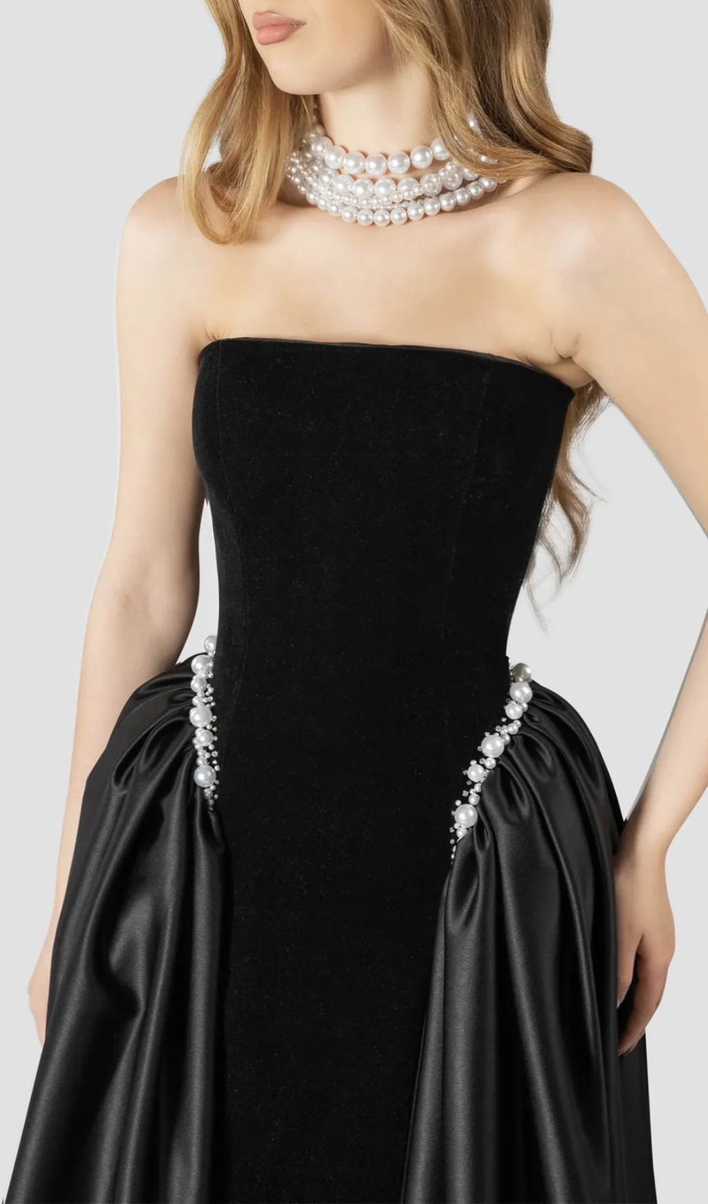 971b8814d4d0bfe2c8170b4b8199ea15.jpg Fashionslee Women Diva Black Strapless Maxi Dress