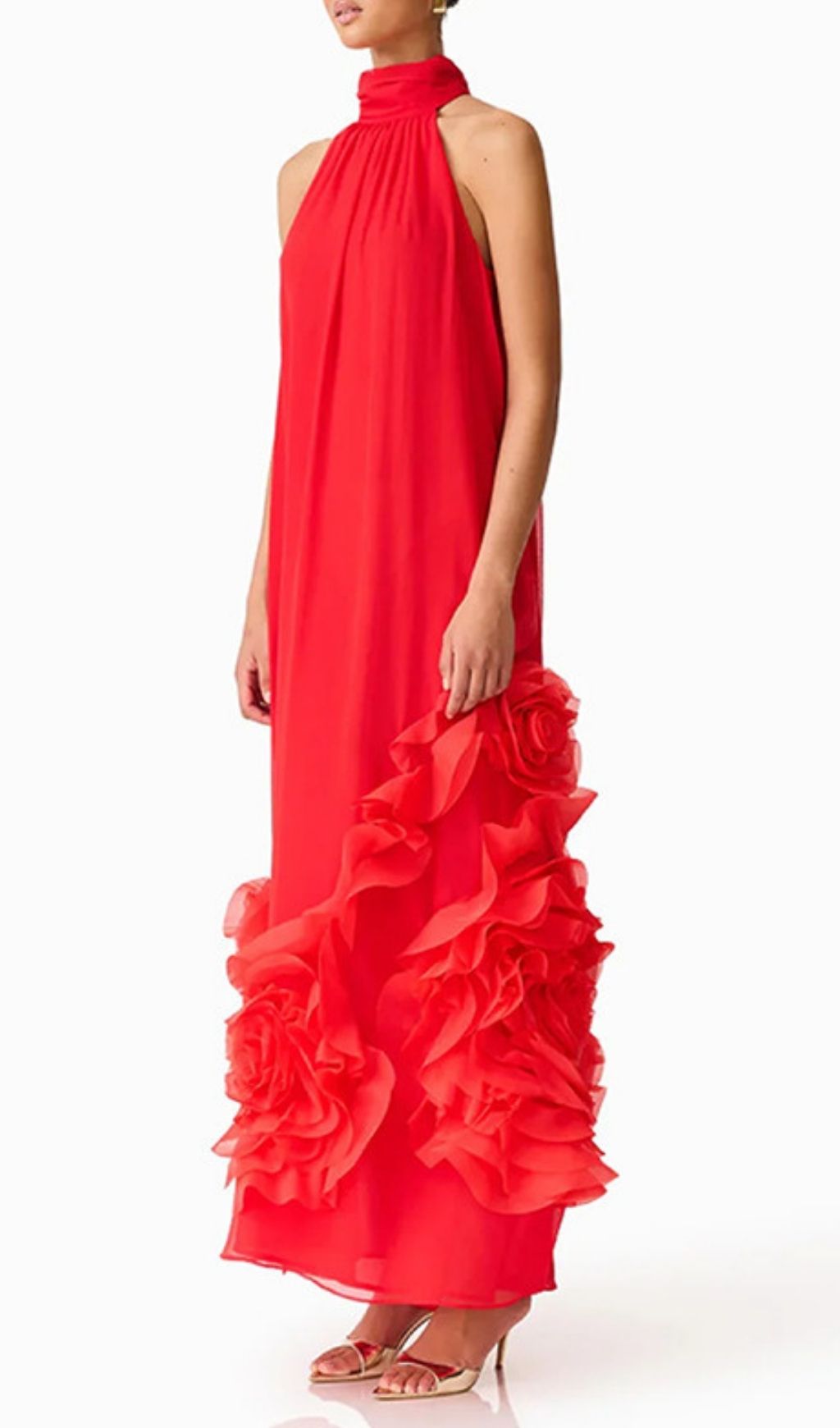 977745e87ce957e0a2bbf4f3a87cbbe0.jpg Fashionslee Women Kaylen Red Sleeveless Flower Maxi Dress