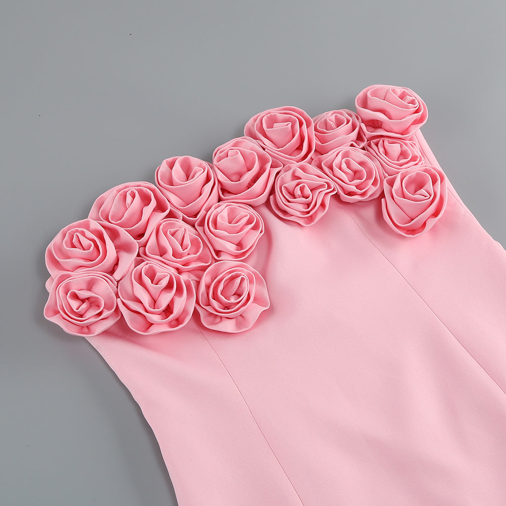 AZALEA PINK FLORAL VIRAL MINI DRESS - OWNCI AZALEA PINK FLORAL VIRAL MINI DRESS - OWNCI