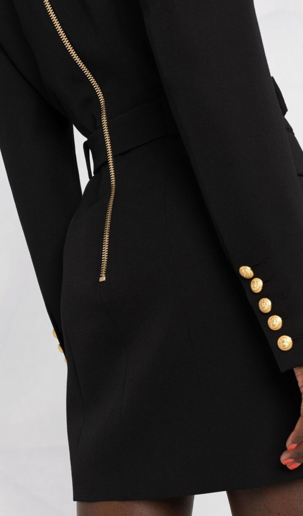 AESTHETIC BLACK BELT MINI DRESS - OWNCI AESTHETIC BLACK BELT MINI DRESS - OWNCI