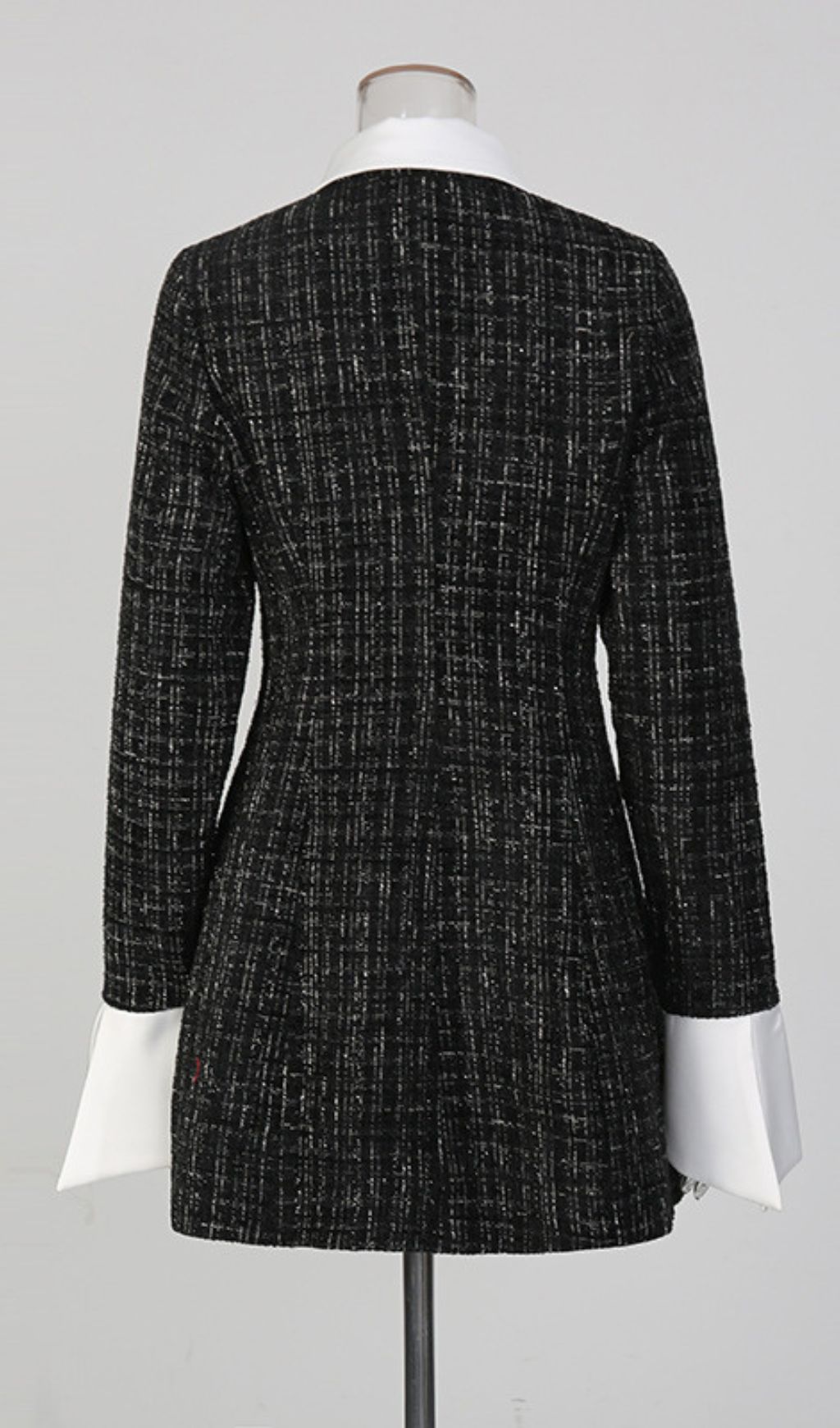 9821ef1dd957546a343553392925bf2d.jpg Fashionslee Women Kady Black Long Sleeve Mini Dress