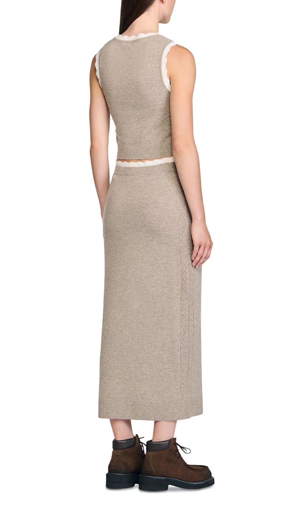 Fashionslee Women Sleeveless Knit Sweater