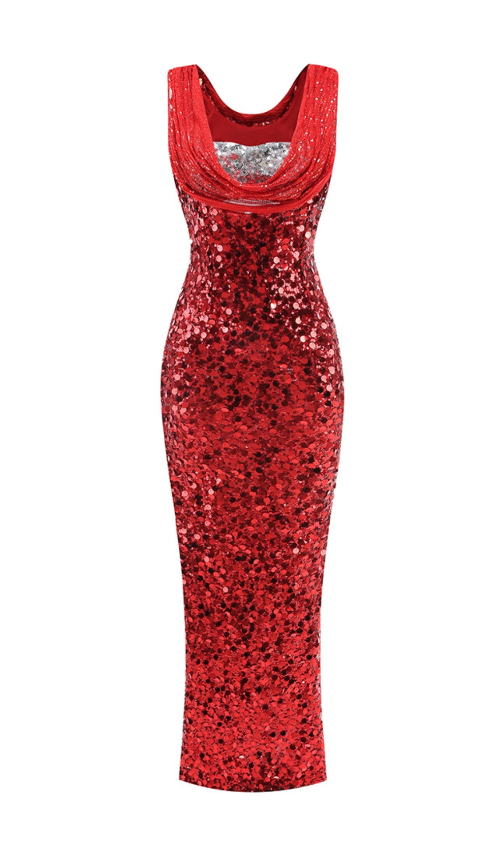 989e92c35396b41946e442ab7678318b.jpg Fashionslee Women Casi Red Sequin Maxi Dress