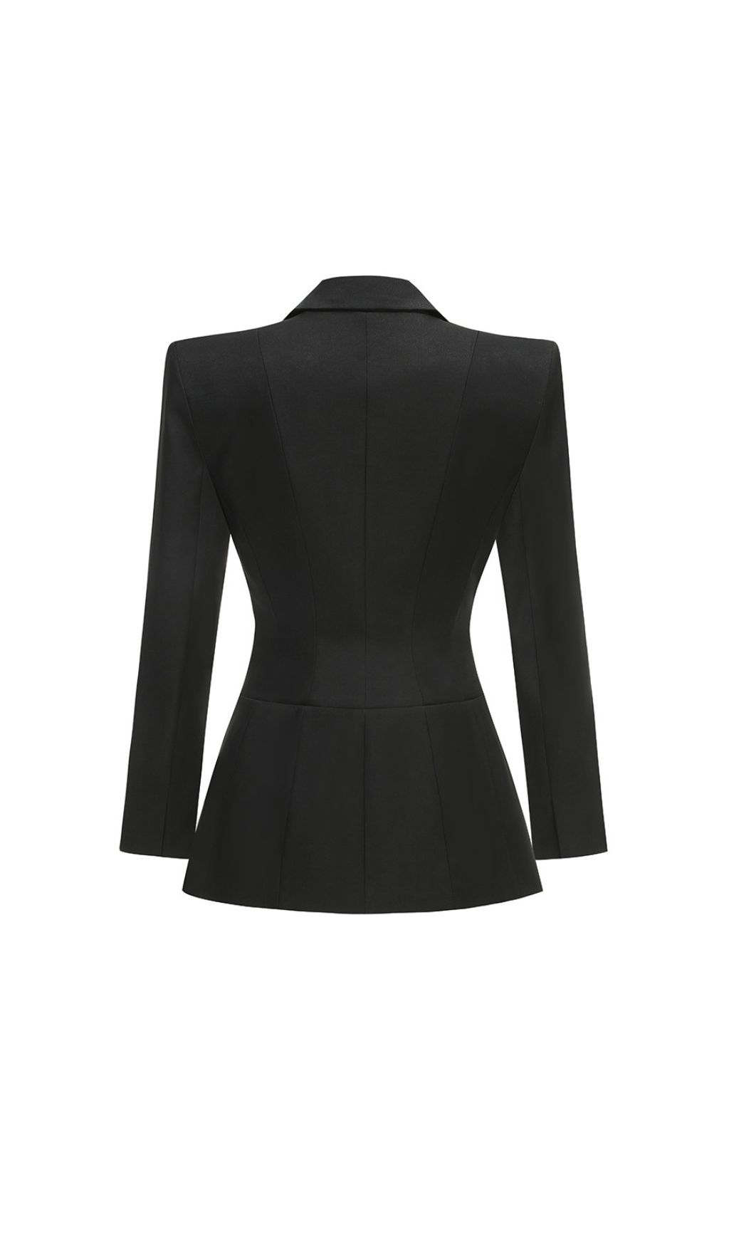 98b25b8b5a1b513294538b66f04293e4.jpg Fashionslee Women Ishan Black Lace-up Blazer Dress