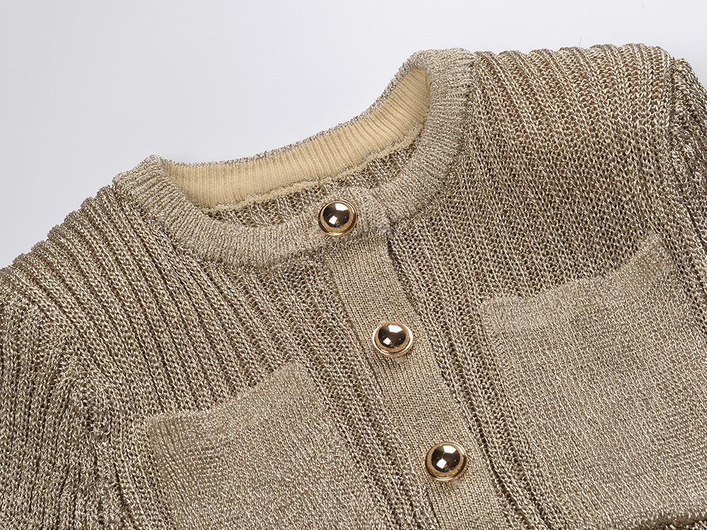 98fe9d35a12129dd3b3c7a66b595201e.jpg Fashionslee Women Metallic Knit Mini Dress