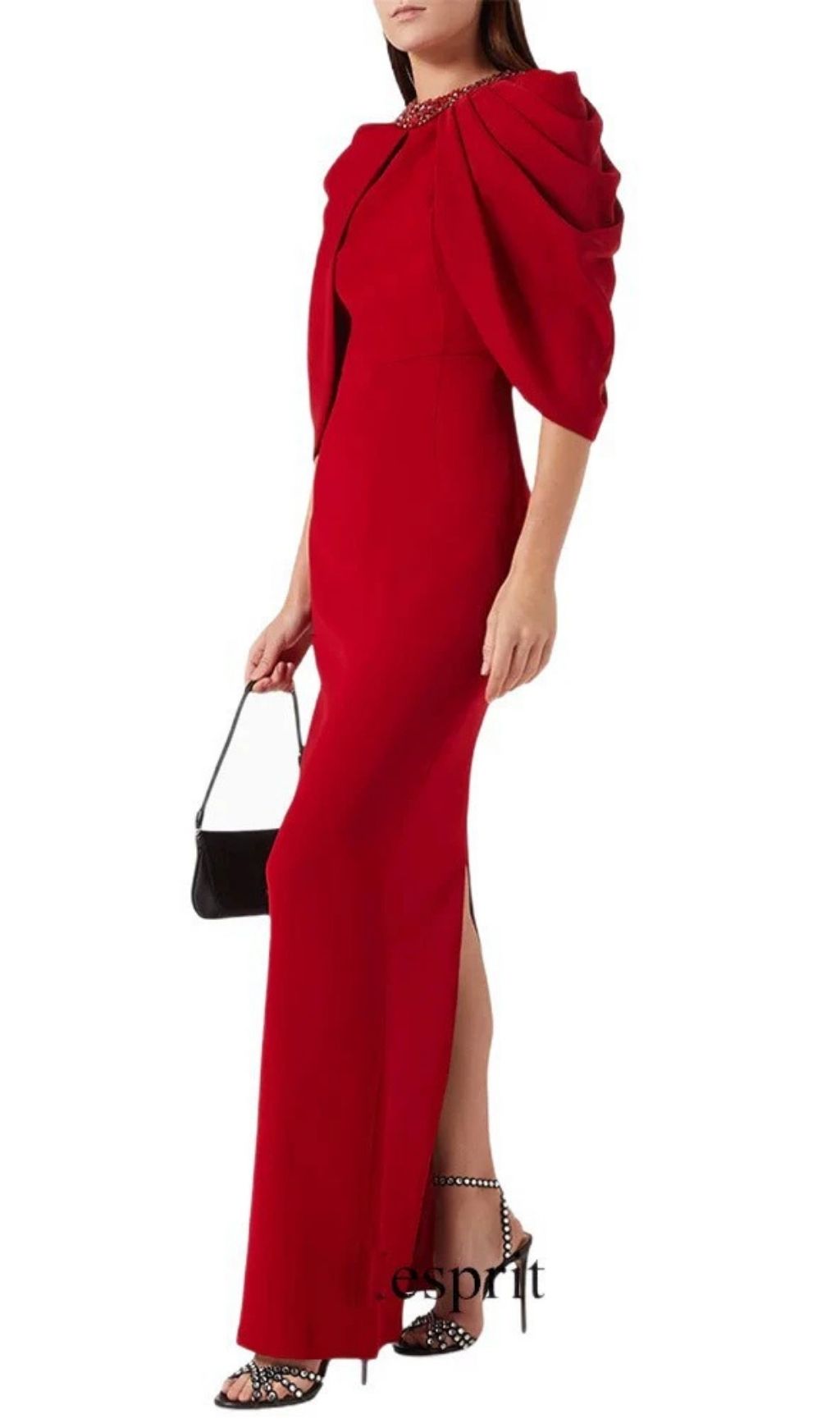 99091a1766588d33d843f0b6784051ae.jpg Fashionslee Women Kyû Red Diamante Maxi Dress