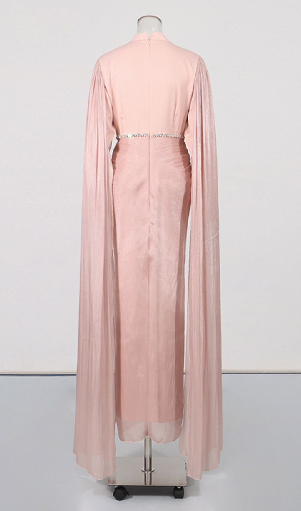 VINTAGE VIBES PINK MAXI DRESS - OWNCI