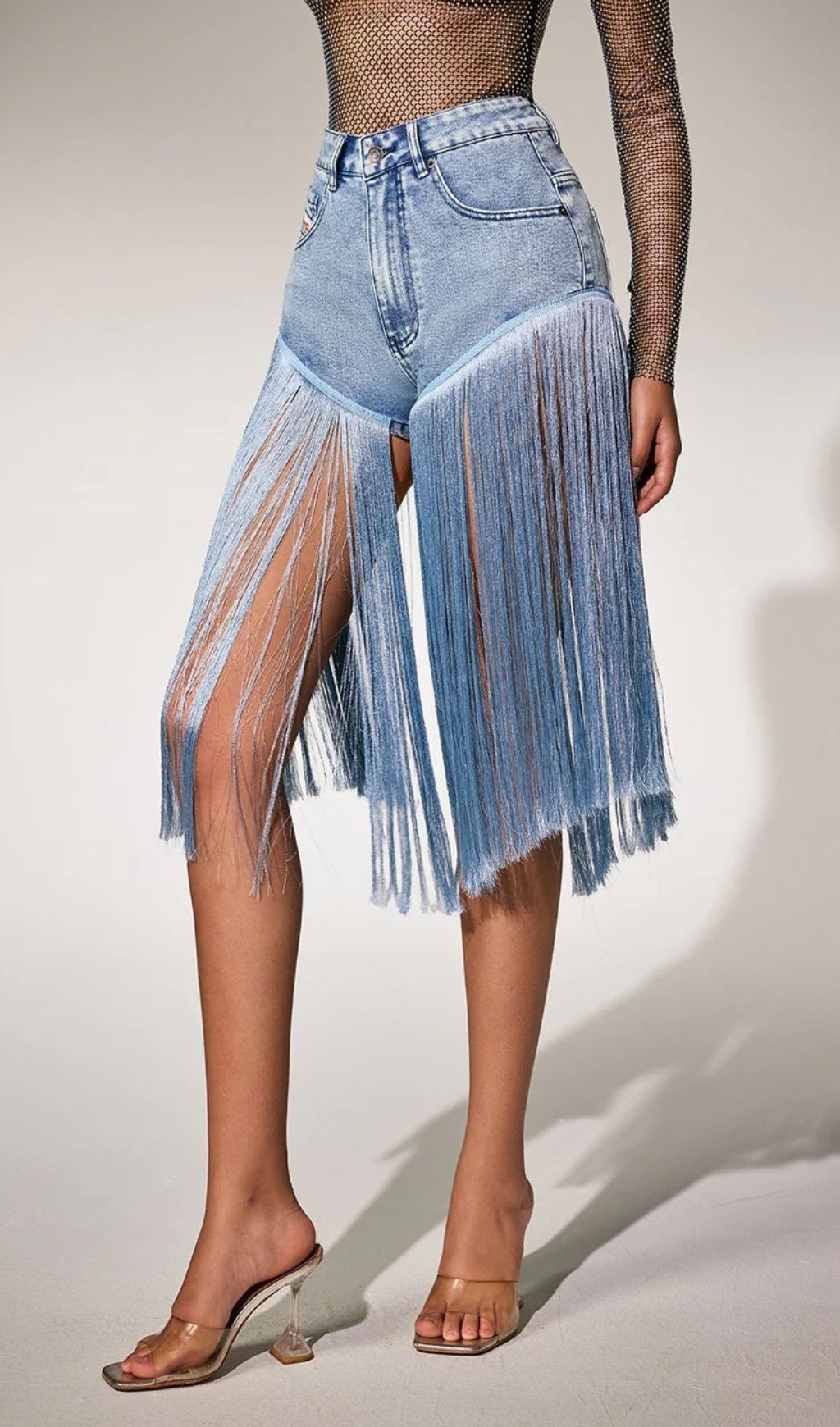 994b413495f220cc8c02255335e3c814.jpg Fashionslee Women Parenth Fringe Shorts