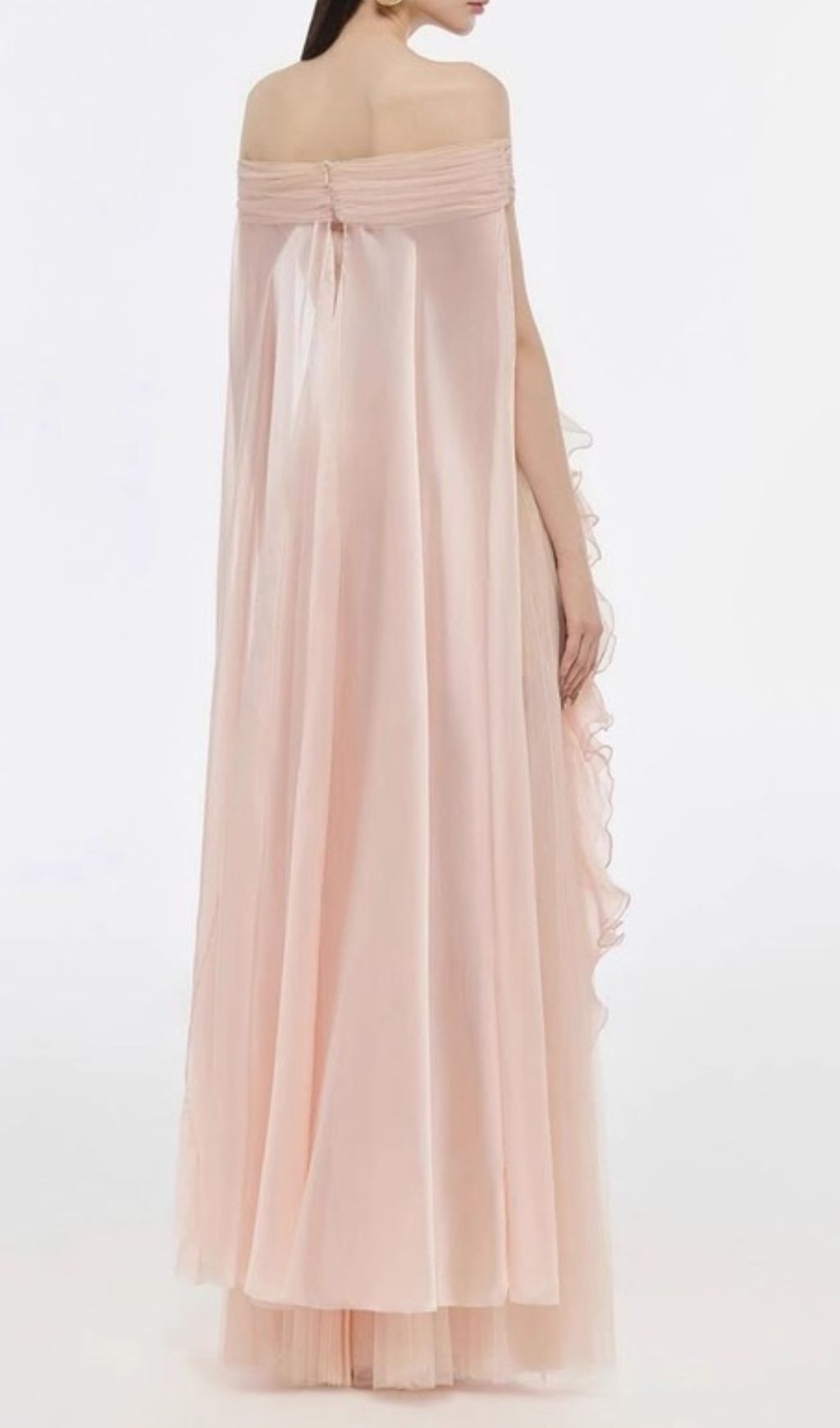 9ab104823b1407e21ee7607cf107520e.jpg Fashionslee Women Johanna Mesh Ruffle Maxi Dress