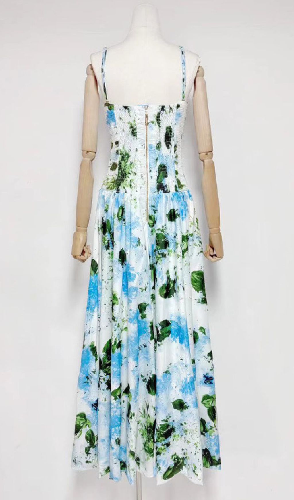 AESTHETIC STRAPLESS PRINTED MAXI DRESS - OWNCI AESTHETIC STRAPLESS PRINTED MAXI DRESS - OWNCI