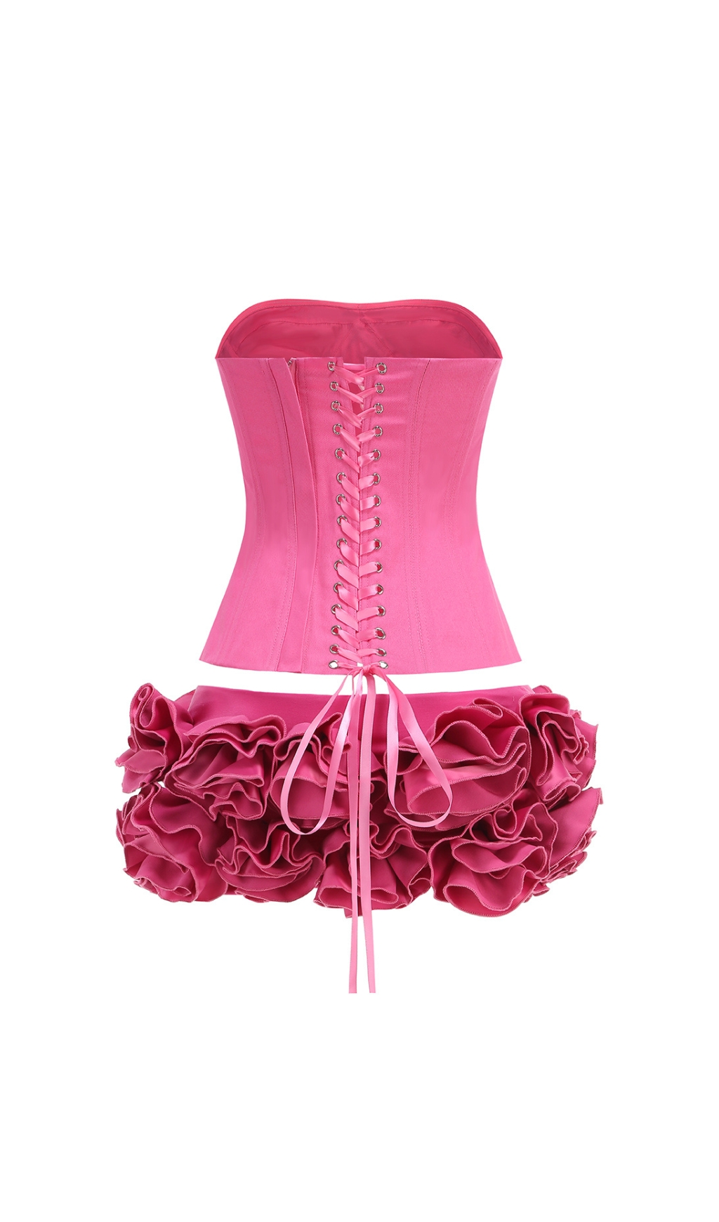 PINK CORSET VIRAL TWO-PIECE SET - OWNCI