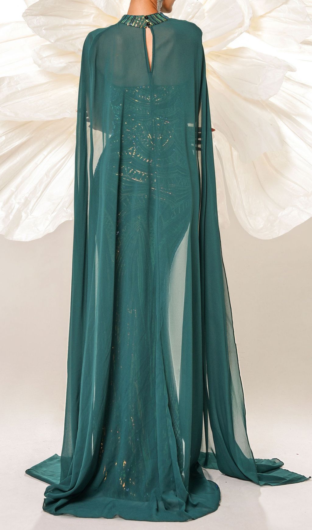 9bbd4a8025981ddb8148e9a5d2dbecc4.jpg Fashionslee Women Chalice Green Sequin Maxi Dress