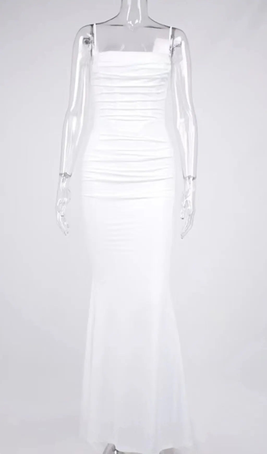 9be58249ad5871e4e8d3b0e9b278c8af.jpeg Fashionslee Women White Draped Corset Maxi Dress