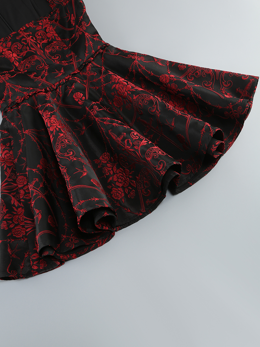 9c5d583d8f73b09064f779eee953e5b8.jpg Fashionslee Women Fantine Flower Mini Dress