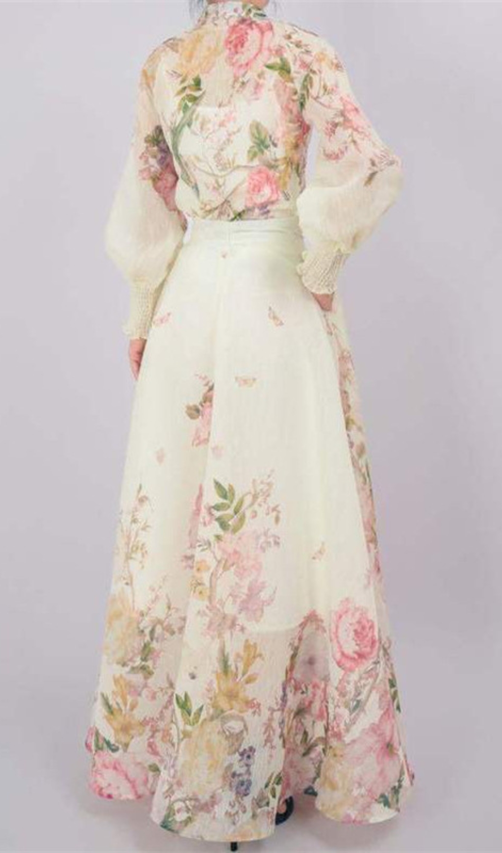 Fashionslee Women Brynja Floral Long Sleeve Two-Piece Set