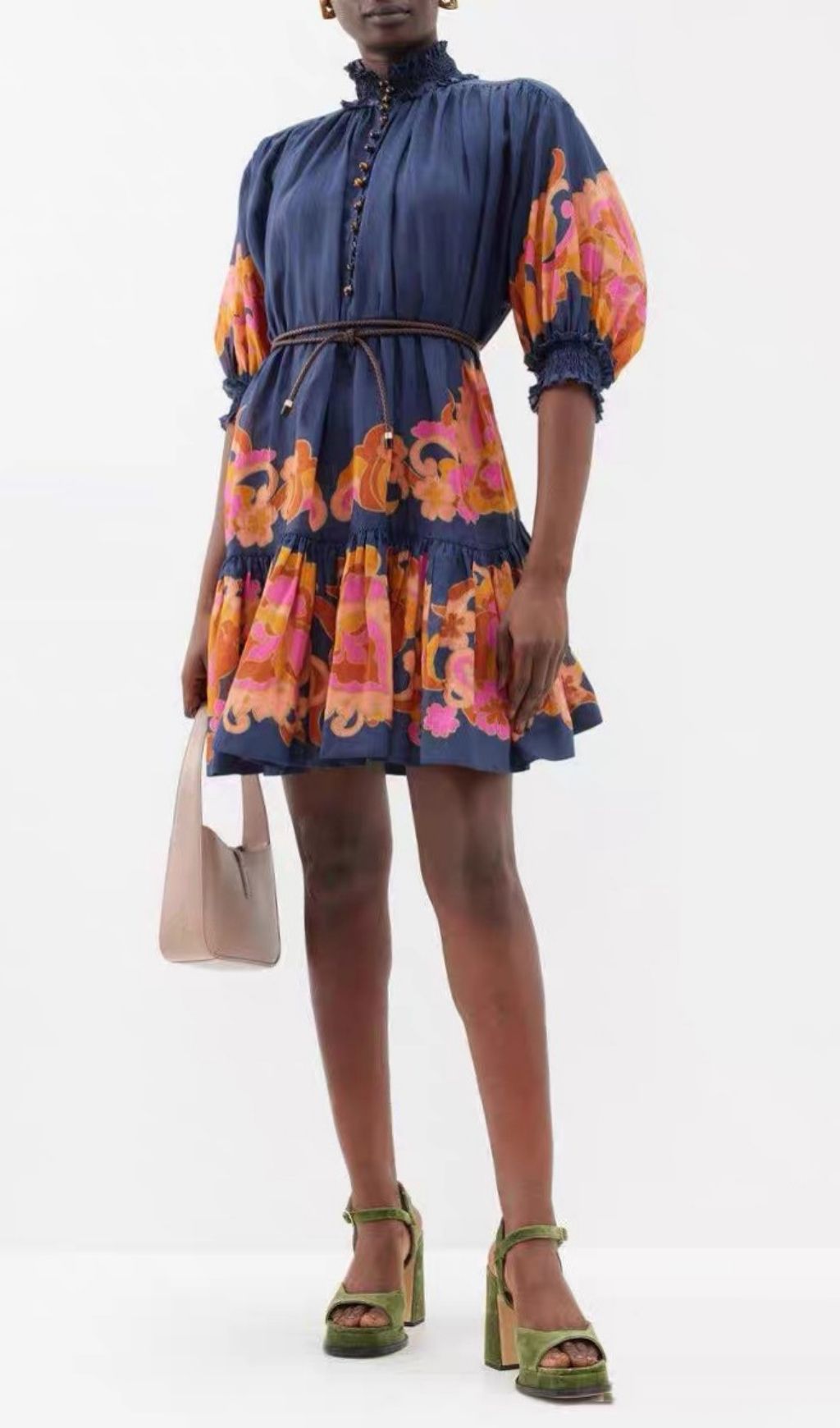 9cc6d9adf2015879cd9ab6a48bde63b7.jpg Fashionslee Women Kamdyn Printed Mini Dress