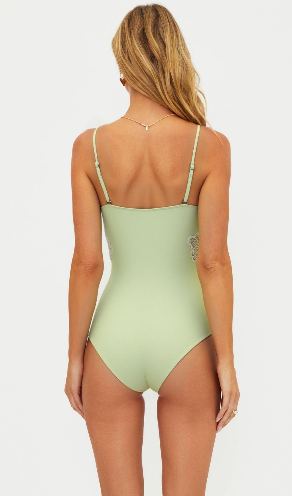 9d5e8b284967773f6cf8f3567239bf7a.jpg Fashionslee Women Kristian Green Sequin One-Piece Swimsuit & Sarong