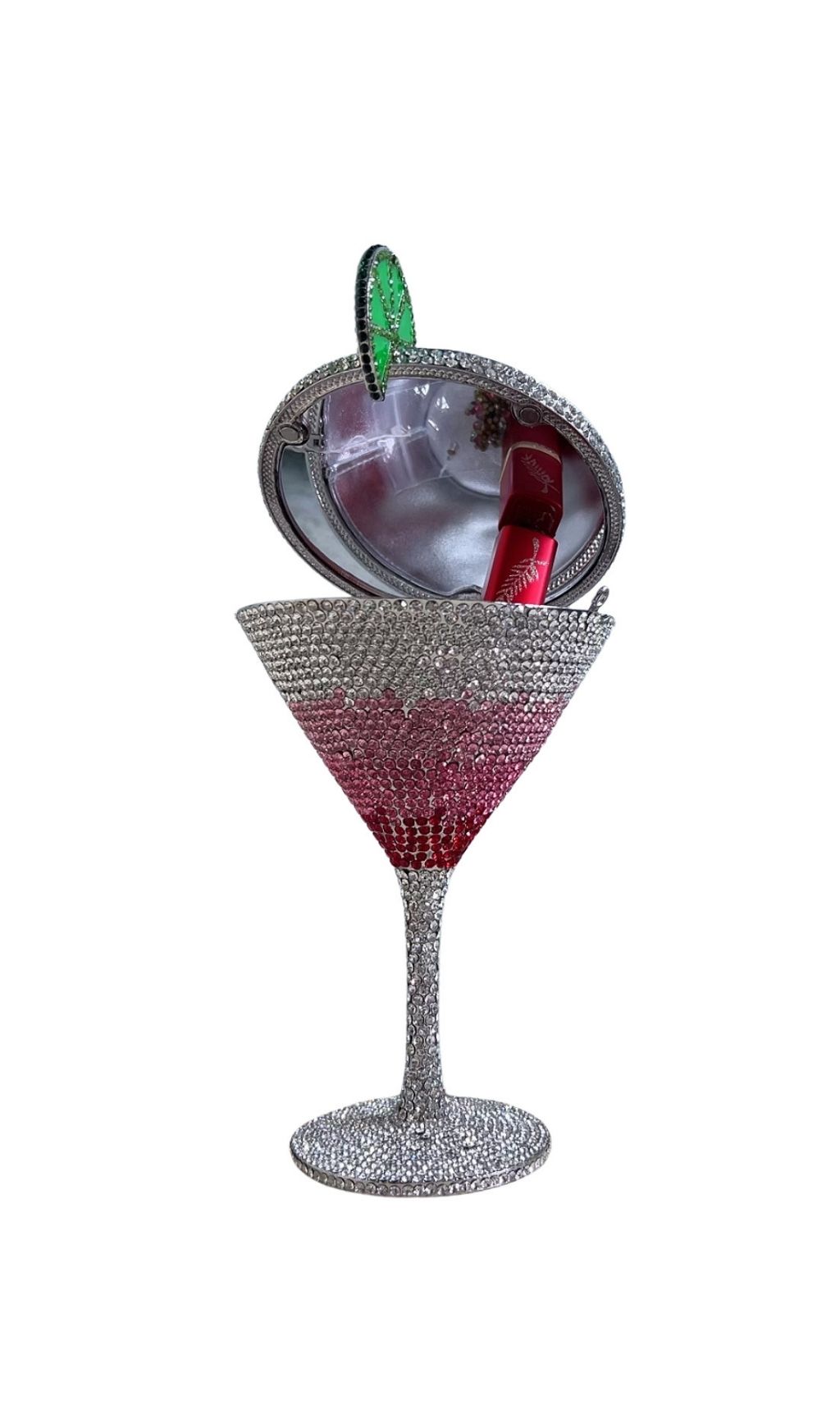 9decb439e29b0204ea493718b6509094.jpg Fashionslee Women Garin Pink Rhinestone Goblet Bag