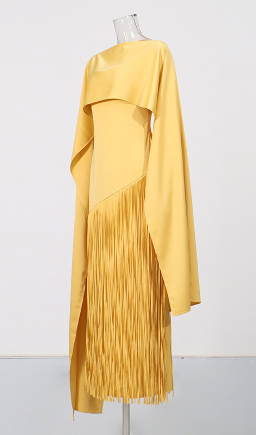 9e1fd438a62146b4140b2b7ceffd37fa.jpg Fashionslee Women Kalona Tassel Cape Maxi Dress