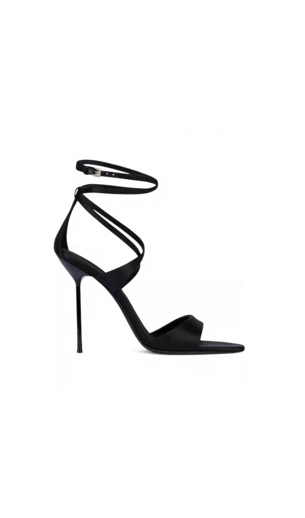 Fashionslee Women Katana Black Heels