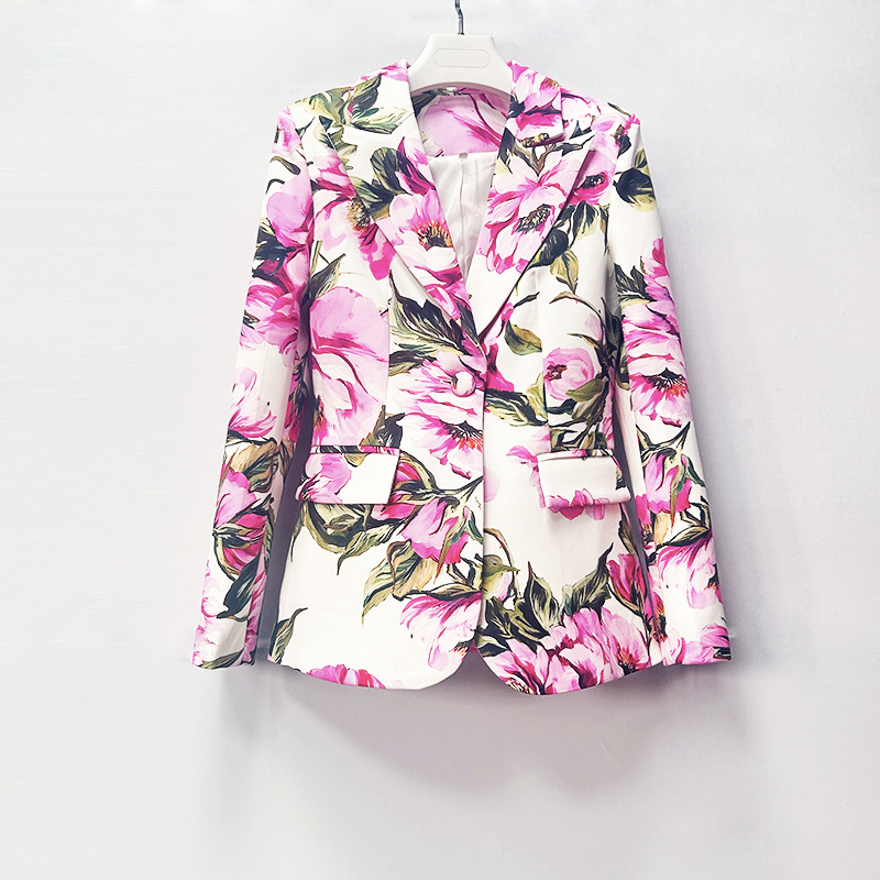FLORAL PRINT BLAZER SUIT | TRENDING 2PC SET - OWNCI FLORAL PRINT BLAZER SUIT | TRENDING 2PC SET - OWNCI