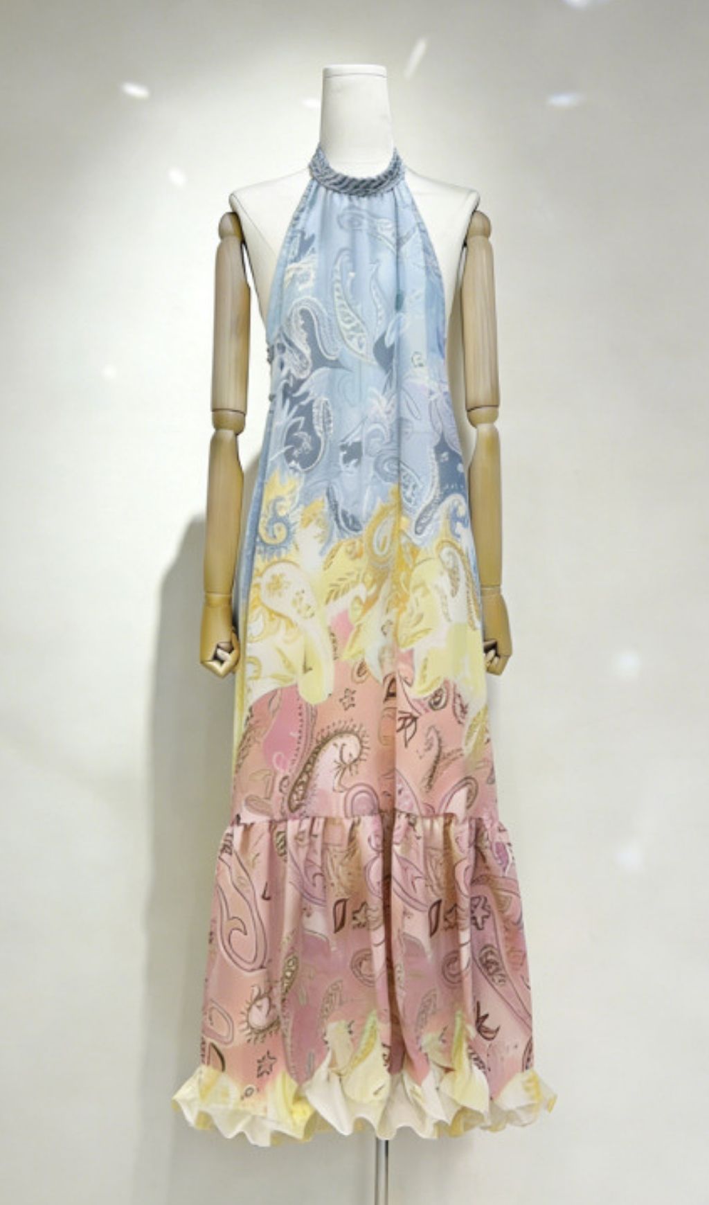 9f23a7ded97a3632fee2873699371abd.jpg Fashionslee Women Kizzy Halter Printed Maxi Dress