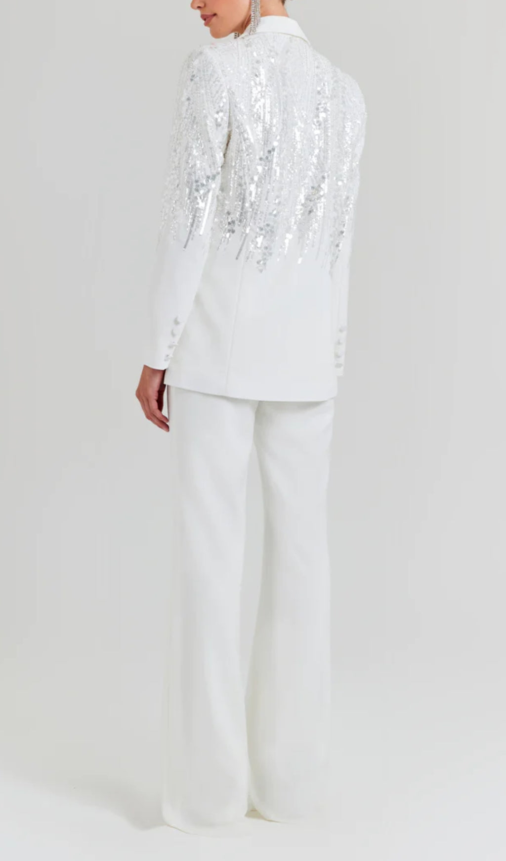 9f4cd7892bdf63346e9c0b828b0420fd.jpeg Fashionslee Women Anush White Sequin Blazer