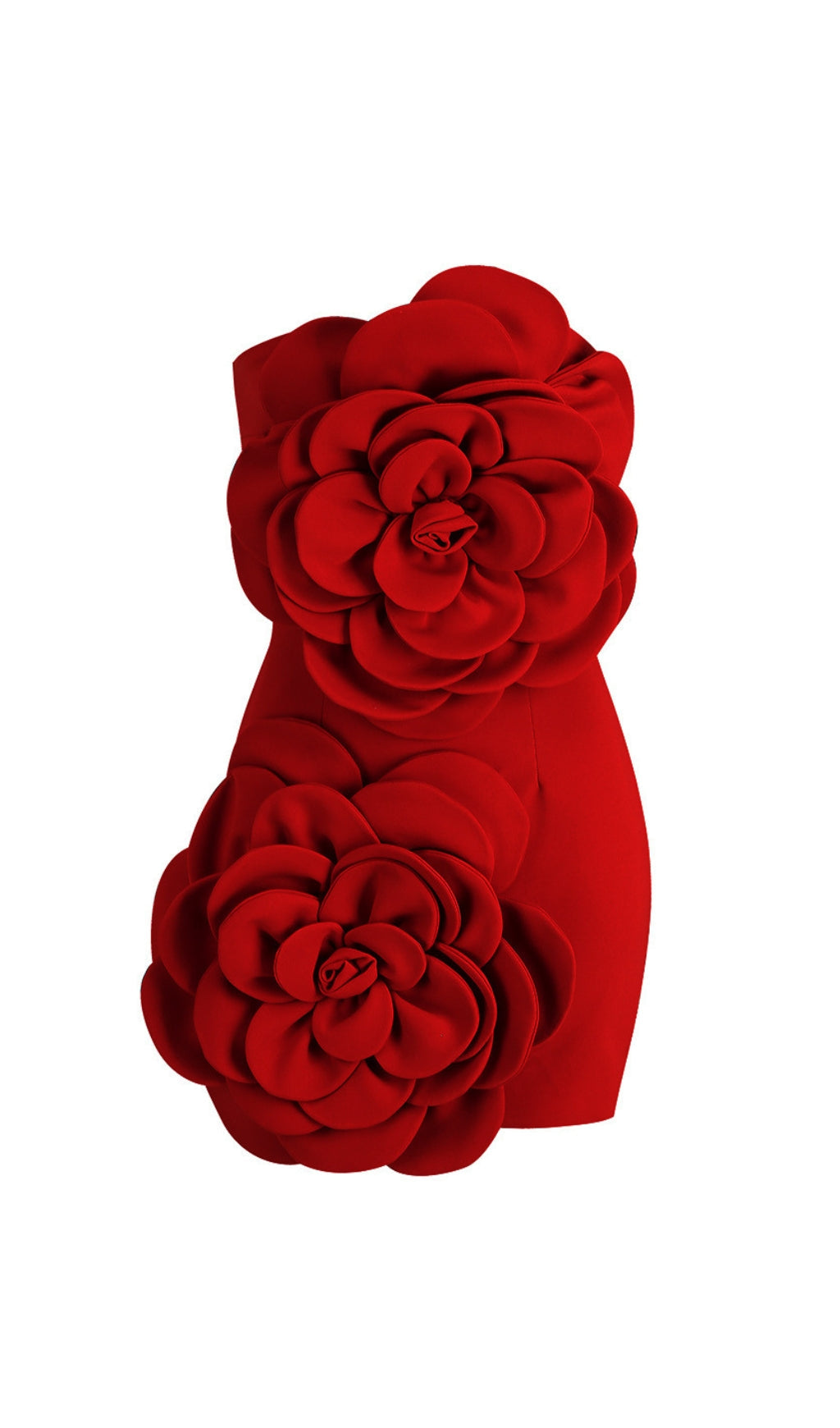 9fee98a48740c890d709cb5cdaf9e9dd.jpeg Fashionslee Women Annabeth Red Flower Bind Mini Dress