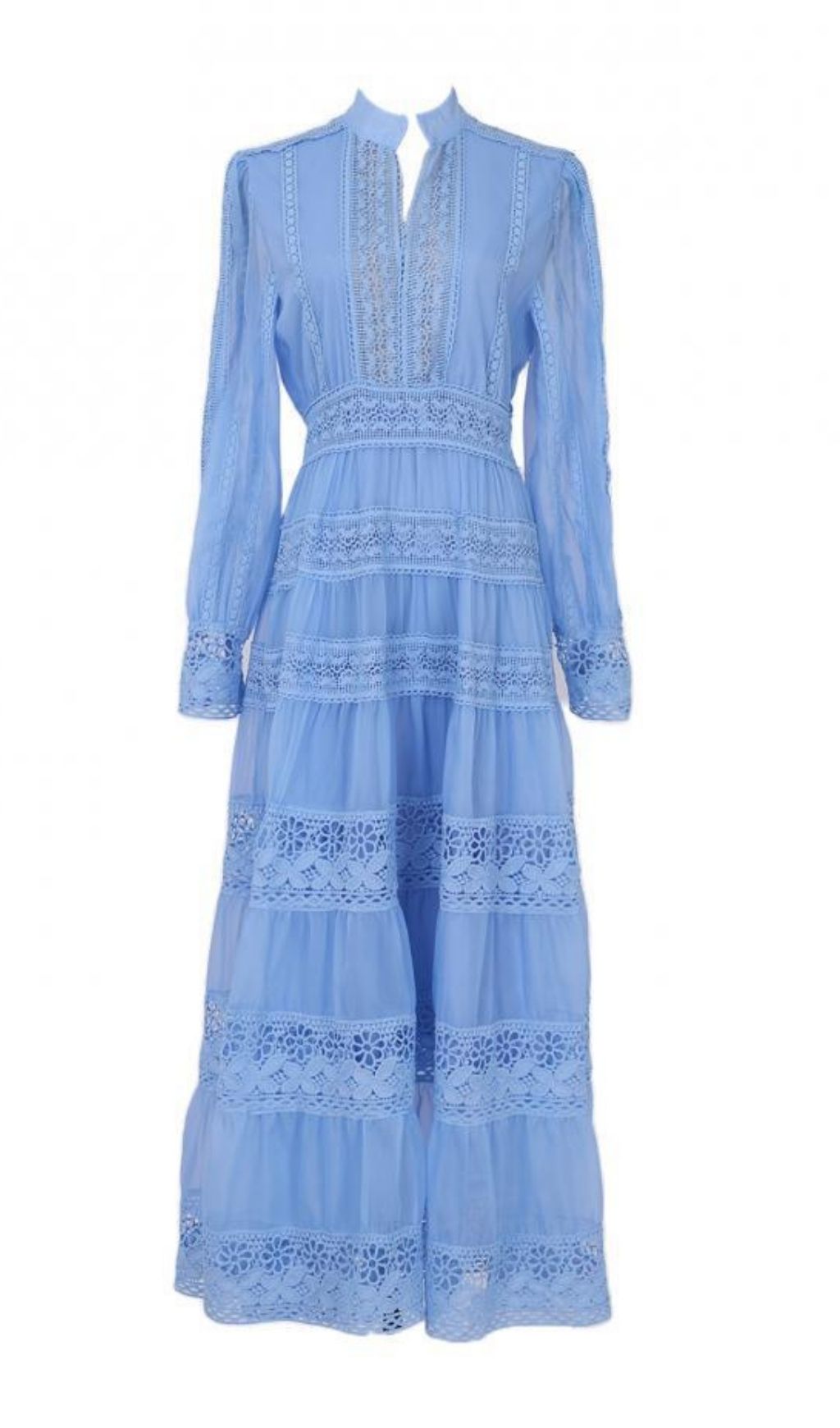 a03b8eec7f42d5736e4a59e51c6d311a.jpg Fashionslee Women Kamaria Blue Long Sleeve Maxi Dress