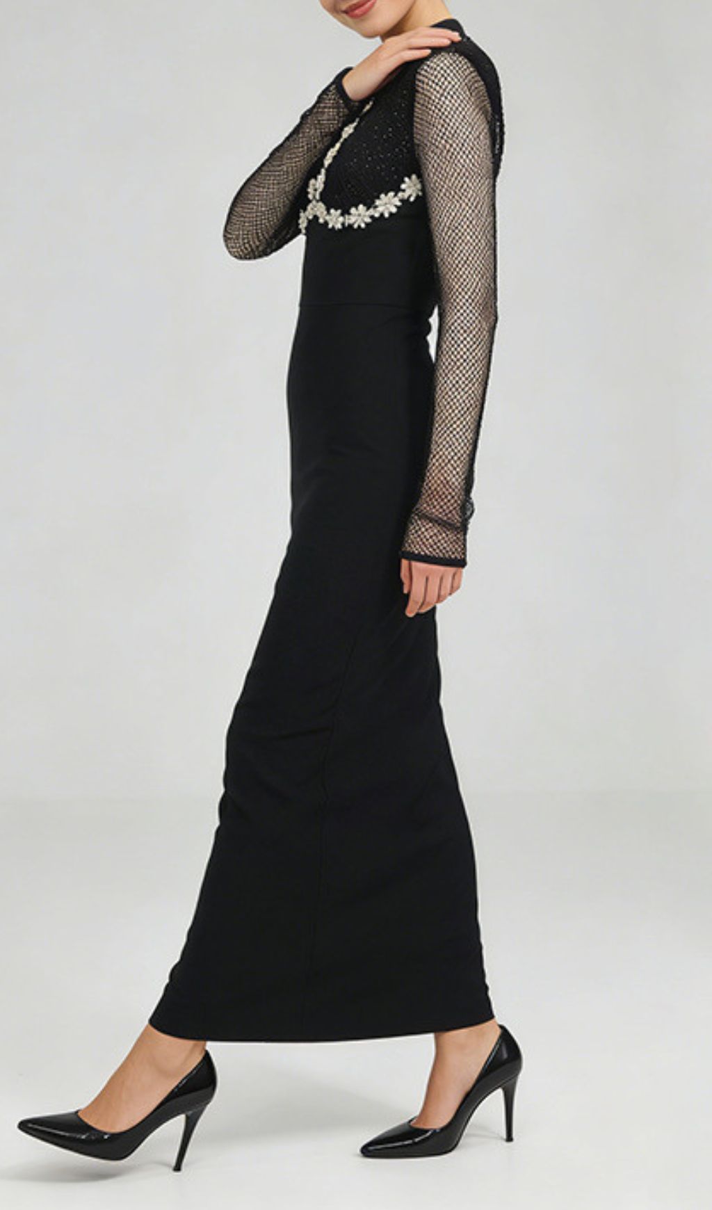 a06df6f9c1835be273533ee28cf4ba9c.jpg Fashionslee Women Jaliyah Black Long Sleeve Maxi Dress
