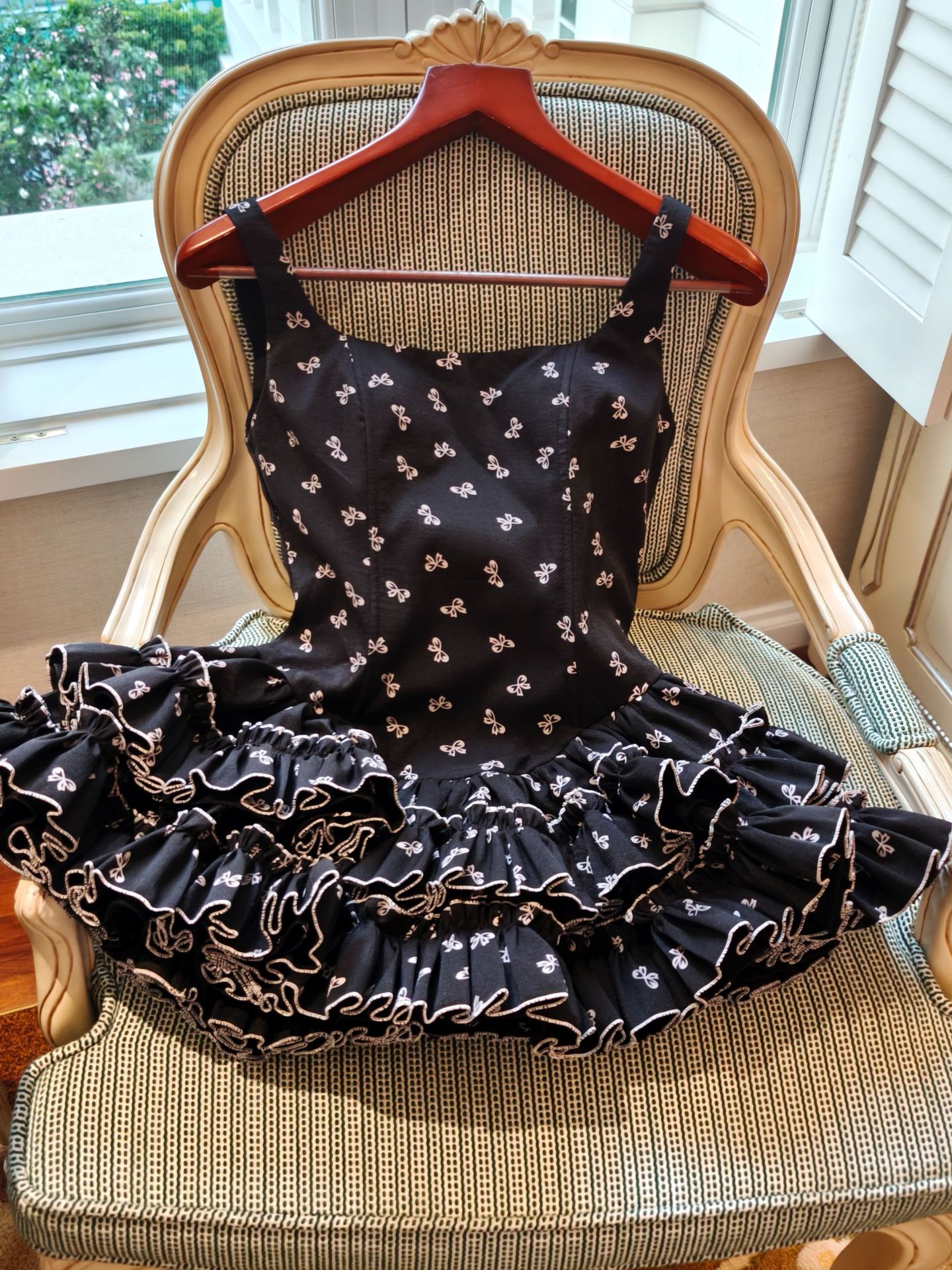 a0742fc30e8811571e9b90ead4987e11.jpg Fashionslee Women Erela Black Printed A-Line Mini Dress