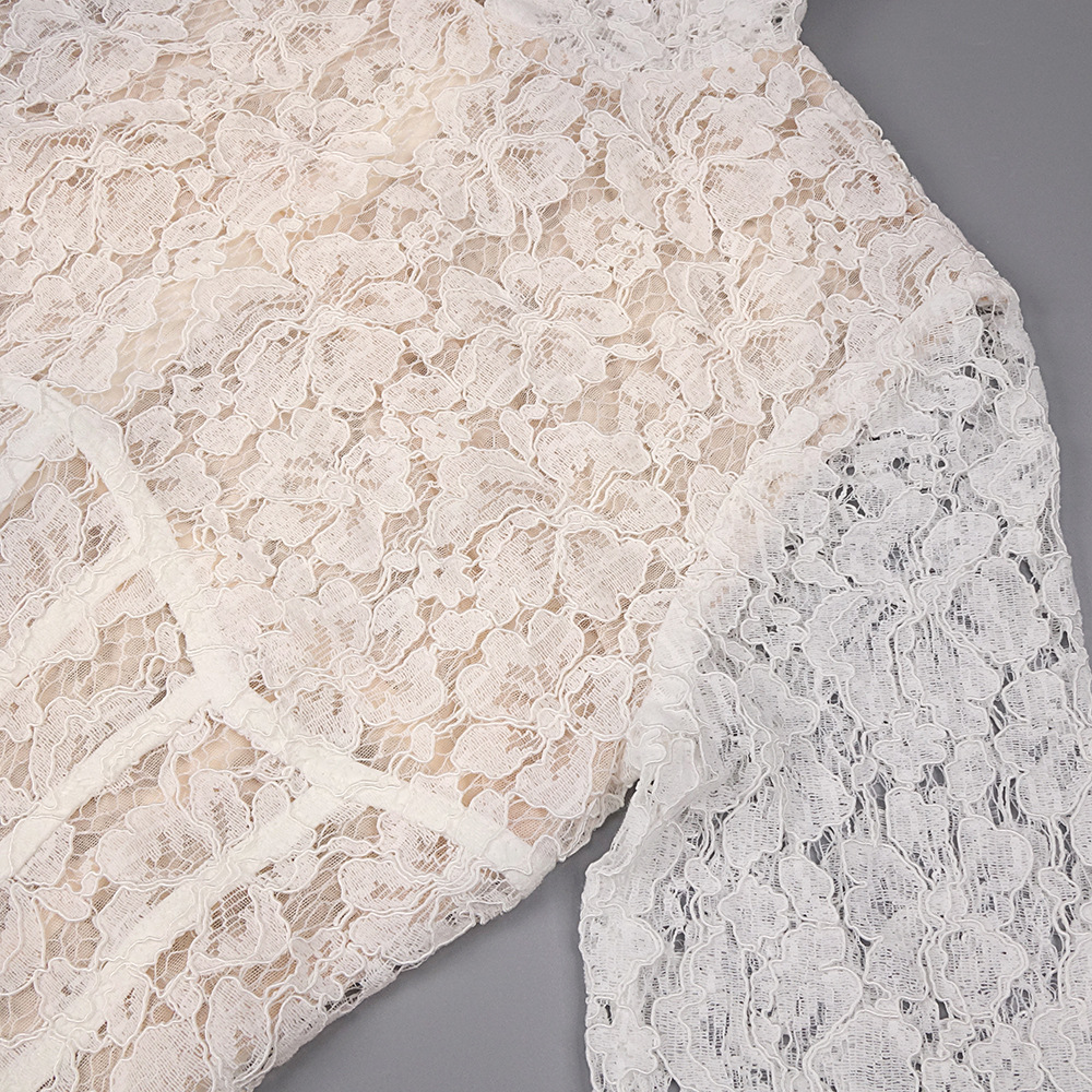a15f718493a70dbd6cce75896b62bfa8.jpg Fashionslee Women Isolde White Flower Lace Corset Maxi Dress