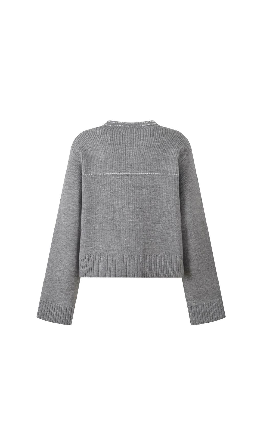 a184f5ef1aae54bdf6d0389435745bbd.jpg Fashionslee Women Castellane Contrast Stitch Cardigan