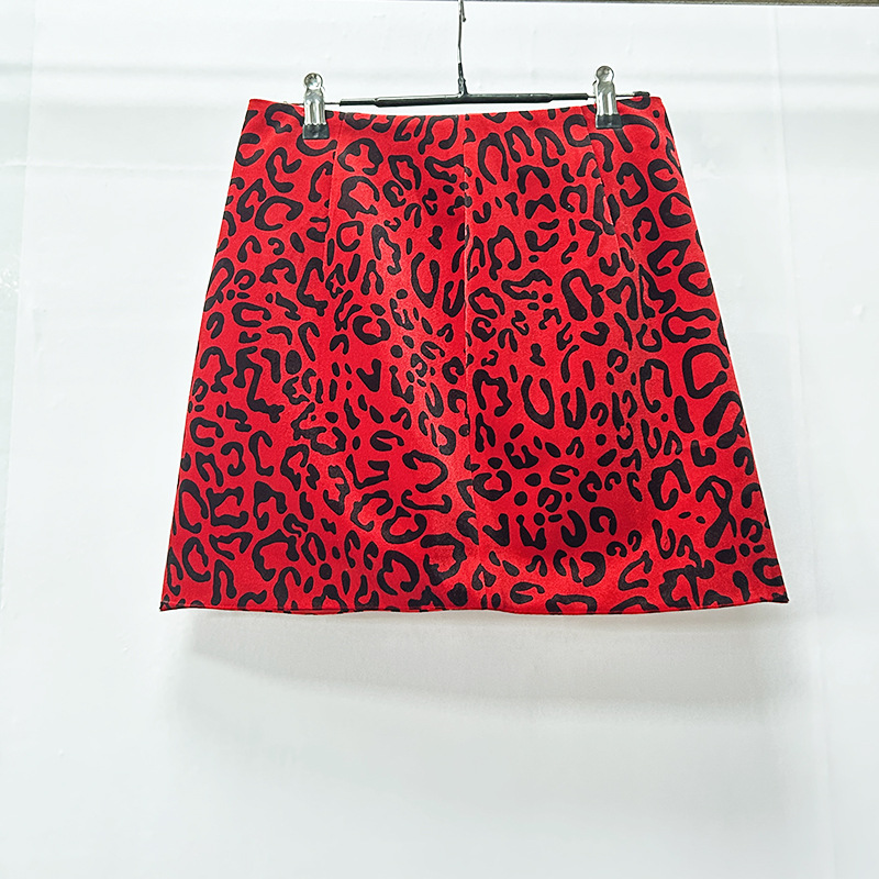 TRENDING RED LEOPARD COORD SET - OWNCI TRENDING RED LEOPARD COORD SET - OWNCI