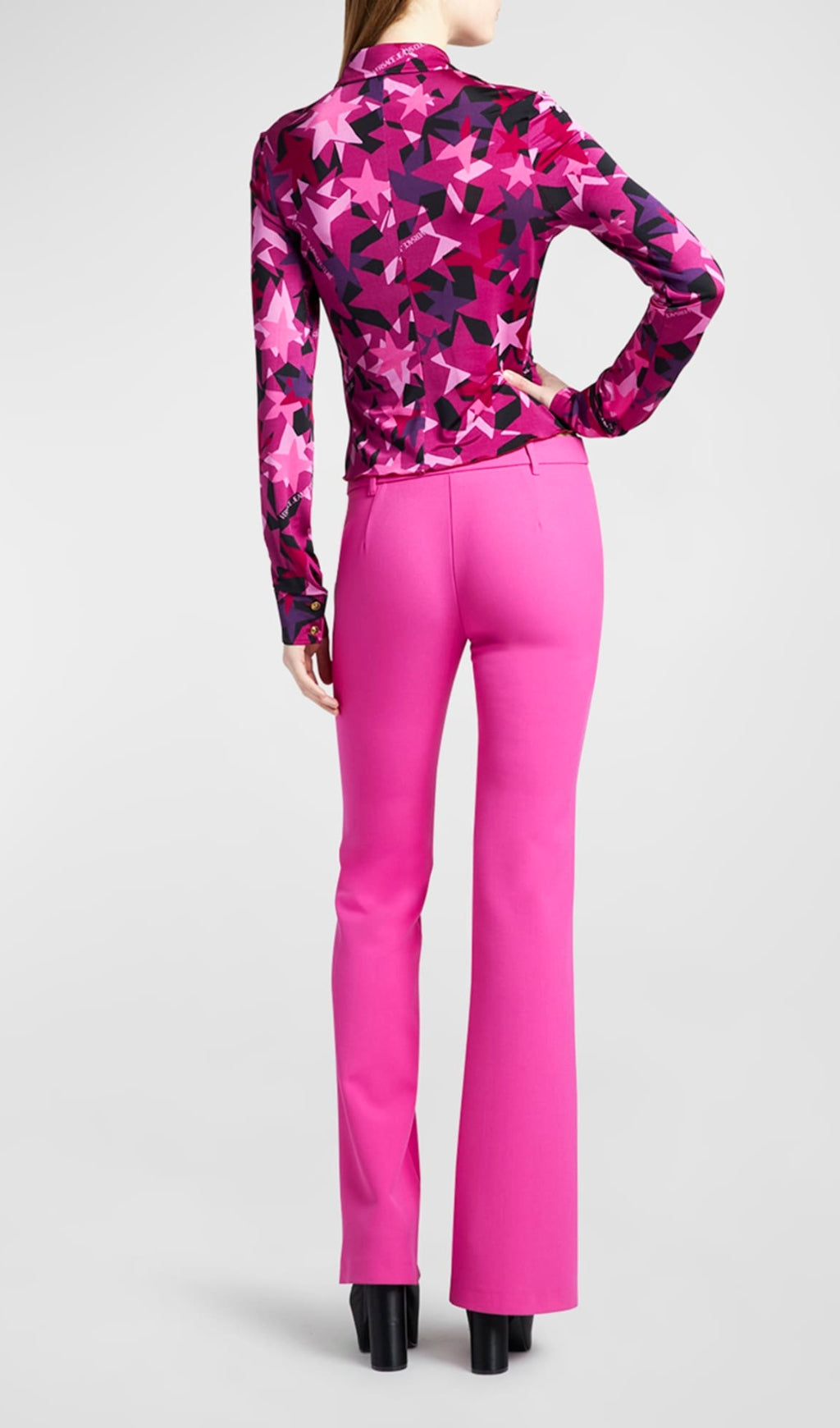 a231b78f4f1ffef0158417062eb7052b.jpeg Fashionslee Women Hollow Collarless Blazer Slit Trouser Suit