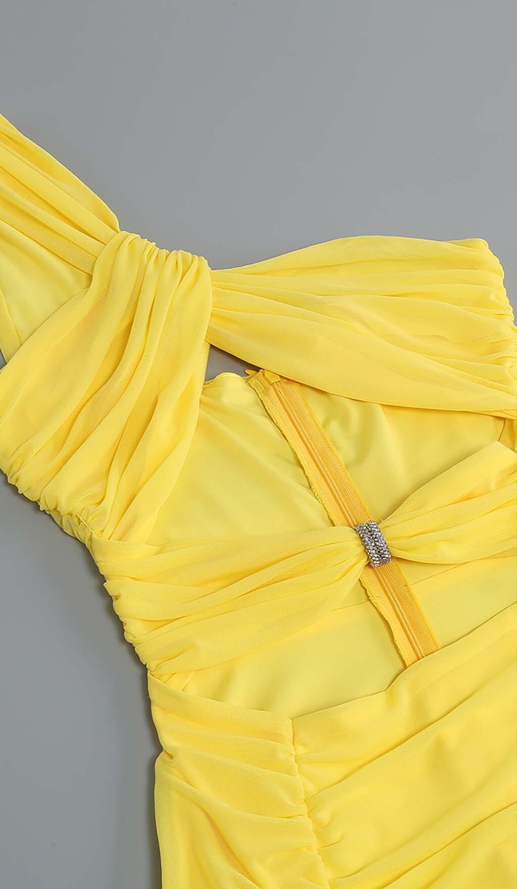 TRENDING LEMON CUTOUT MIDI DRESS - OWNCI TRENDING LEMON CUTOUT MIDI DRESS - OWNCI
