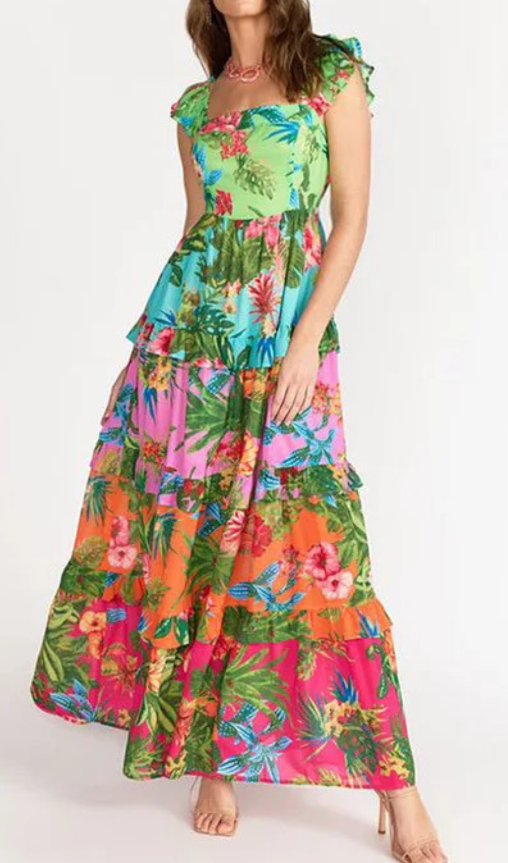 Fashionslee Women Emeline Printed One-Piece Swimsuit & Skirt