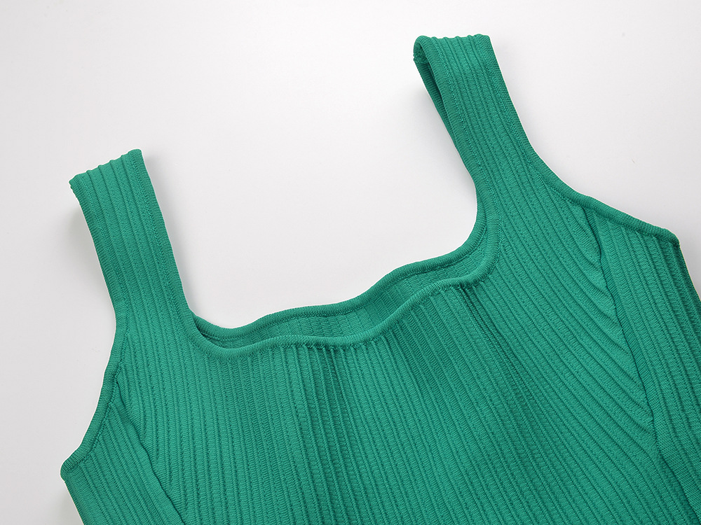 TRENDING GREEN KNIT MINI DRESS - OWNCI TRENDING GREEN KNIT MINI DRESS - OWNCI