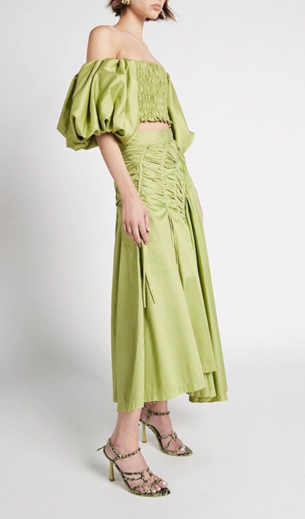 a3cfb4357a1735c450ce6e3986df2801.jpg Fashionslee Women Ivo Puff Sleeve Two-Piece Set