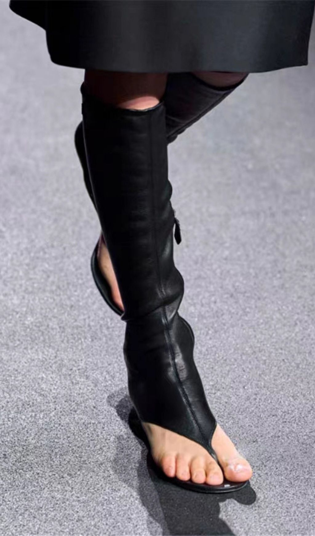 Fashionslee Women Andrej Cutout Leather Boots