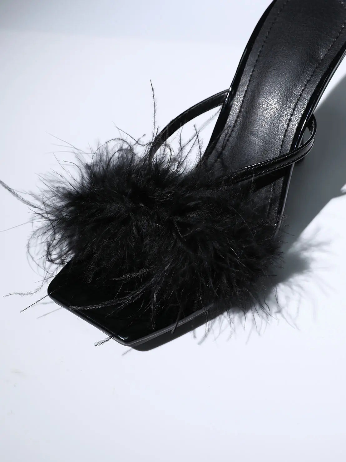 a3ec88e83a68e6118a6c91ba6c361e3f.jpeg Fashionslee Women Feather Heels In Black