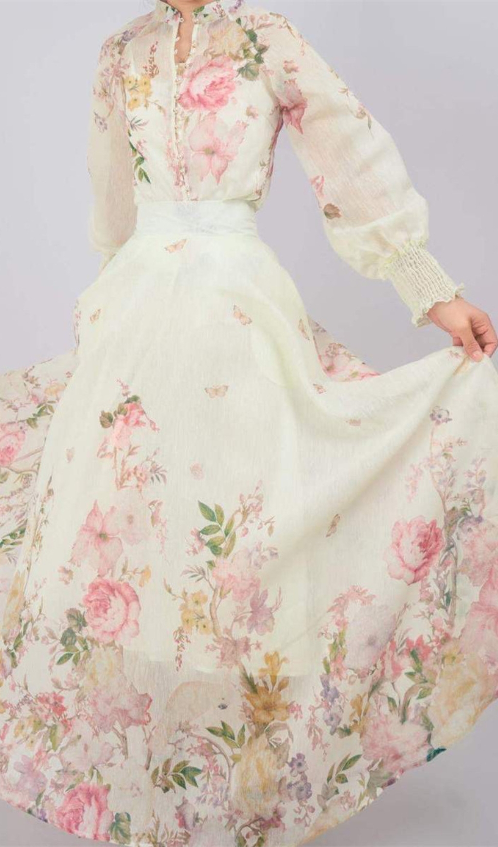 a4066675bd54bf5d4e4cdb52cae51acb.jpg Fashionslee Women Brynja Floral Long Sleeve Two-Piece Set