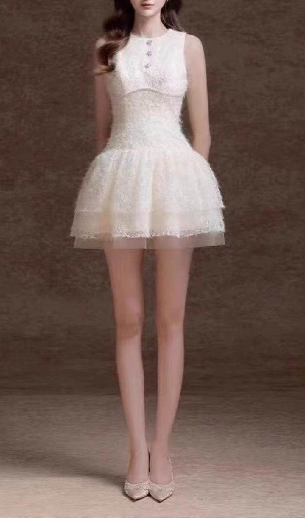 a43b1fb35c81b88aa366b90a0c1dca8f.jpg Fashionslee Women Elfreda White Lace Mini Dress