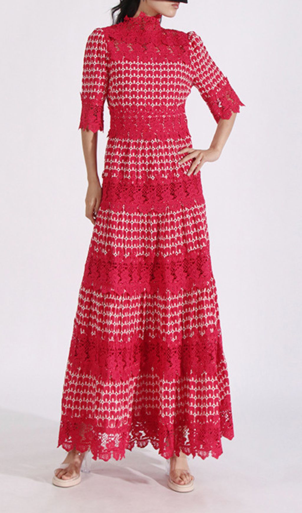 a4494c61ebb372cf22a7e0f60ba34d66.jpg Fashionslee Women Ensley Lace Embroidery Maxi Dress