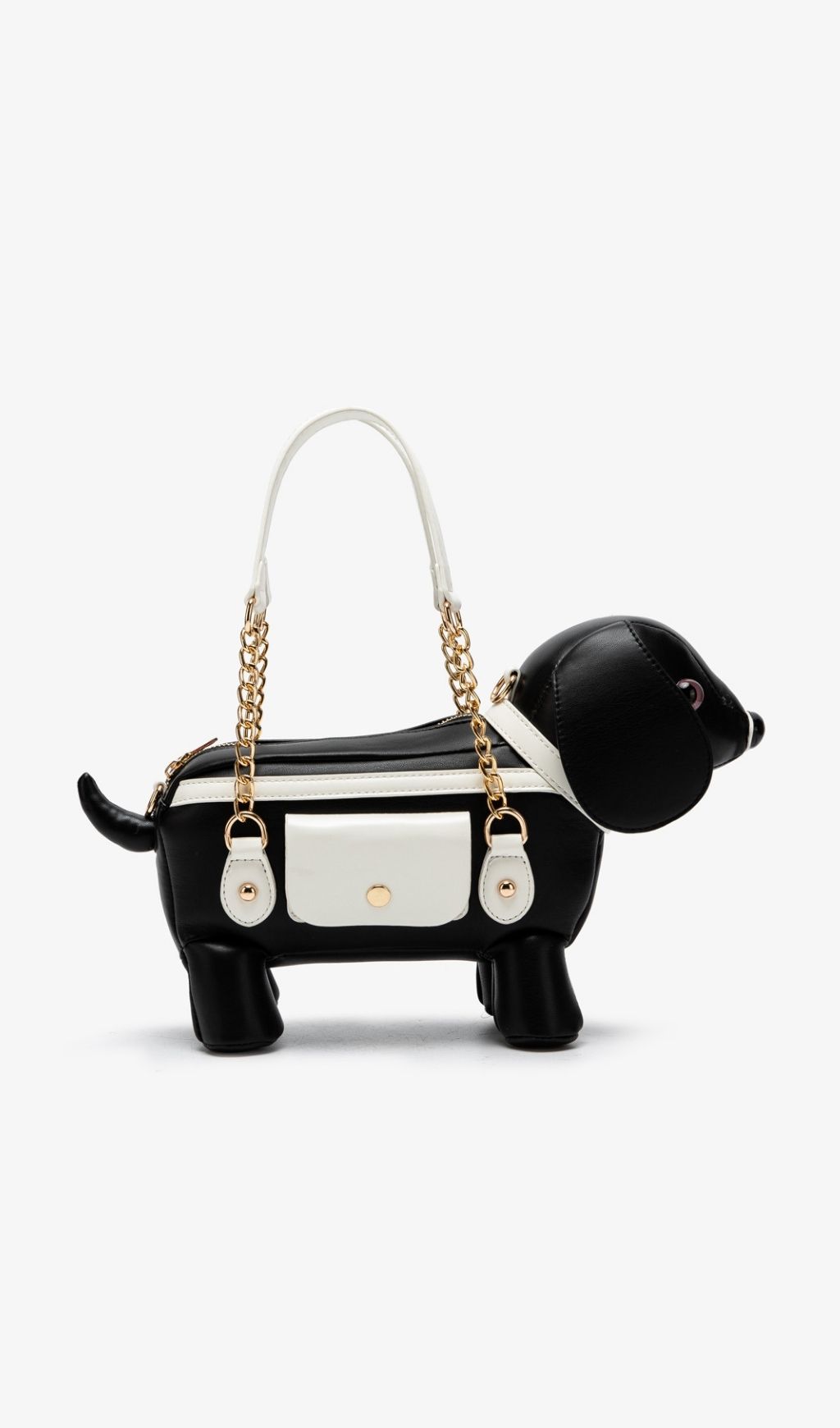 a48249a1bd61beb4e71c6019a9c8757d.jpg Fashionslee Women Khari Black Dog-shaped Bag