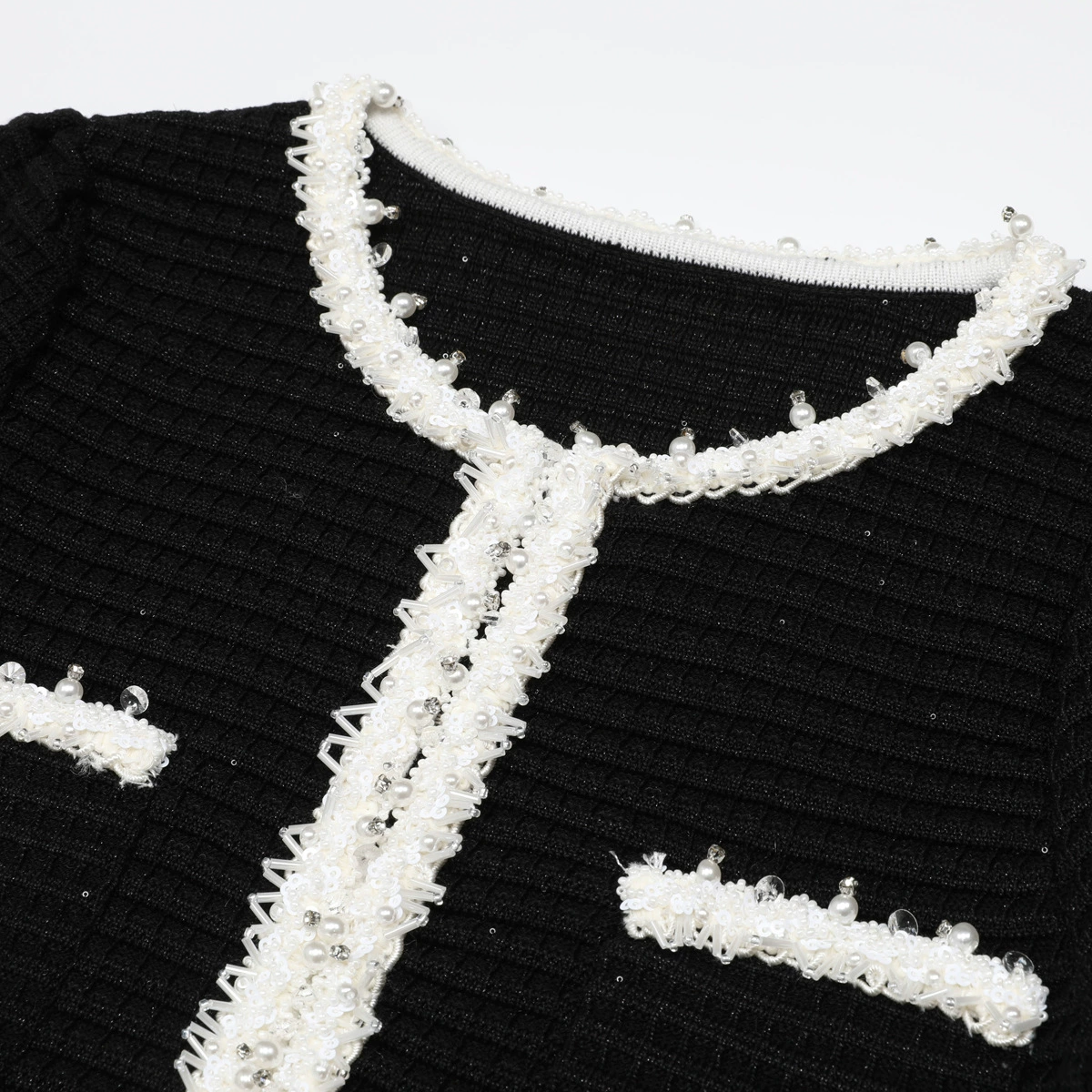 a4bee8e0058fbe411e9d9b1d9fb92255.webp Fashionslee Women Kineta Black Long Sleeve Knit Mini Dress